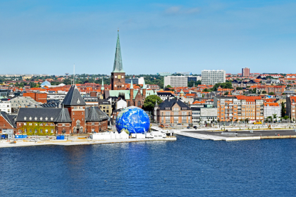 Charming city of Aarhus, Denmark