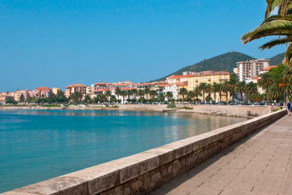 Ajaccio: Capital of Corsica. Wander through its old town and along its elegant avenues near the port.