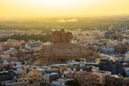 Saudi Arabia with Bahrain, Qatar and Emirates end Abu Dhabi