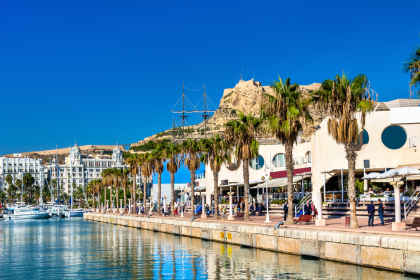 Alicante seafront.
