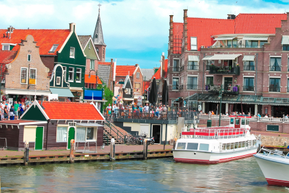 Amsterdam: Picture of the beautiful village of Volendam