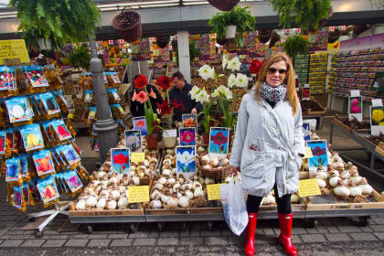 Amsterdam: Flower market.