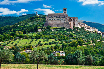 Assissi: Visit to the Basilica of St. Francis.