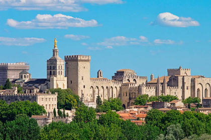 Avignon: Famous for its monumental centre and the Papal Palace.