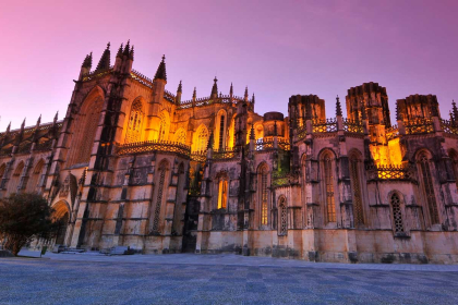 Batalha: View of the Monastery.
