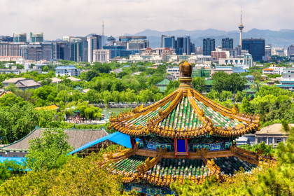 Beijing: The capital of China is a huge city.