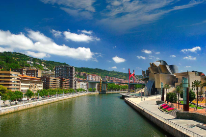Bilbao: General view.