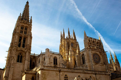 Burgos: The lady of stone awaits.. the Cathedral.