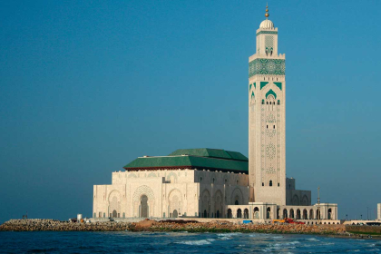Casablanca: The Great Mosque.