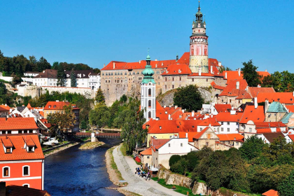 Cesky Krumlov: The heart of Bohemia.