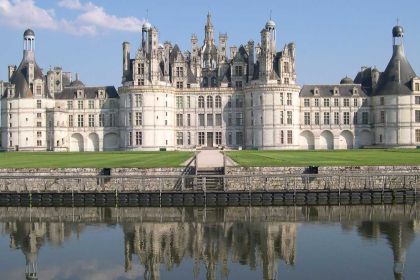 Chambord: Birthplace of the French Renaissance; the largest of the Loire castles.