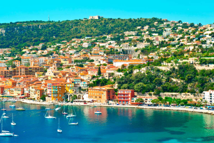 The French Riviera, the most Italian region in France, filled with casinos and luxury.