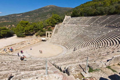 Epidaurus: The theatre.