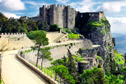 Erice: Medieval charm in the heights.