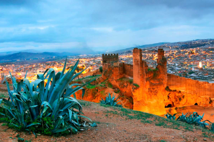 Fez: The city of the past and of many scents.