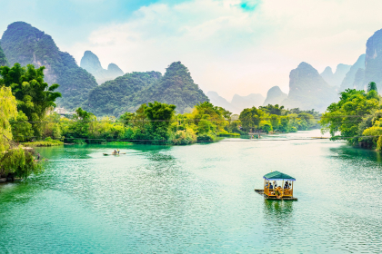 China de Norte a Sur con Paisajes de Japón