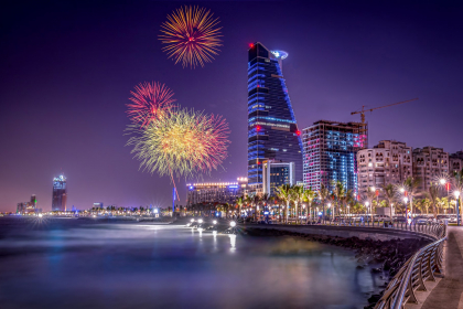 Saudi Arabia with Bahrain, Qatar and Emirates