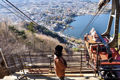 Kawagushiko:Amazing views from Kachikachi mountain