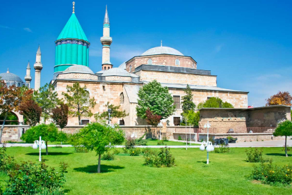 Konya: Spiritual capital. Visit to the Mevlana Museum.
