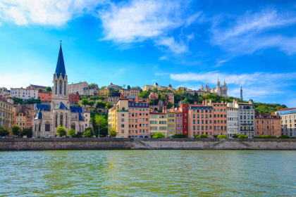Lyon, the beautiful city of France.