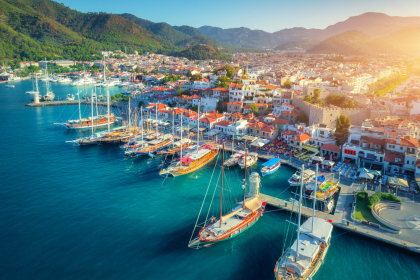 Marmaris: Bellisímo coastal tourist enclave.