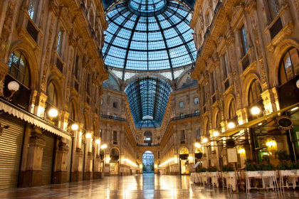 Milan: And its shopping malls.