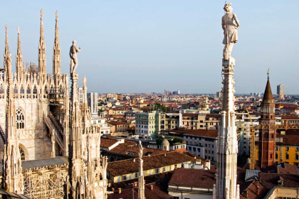 Milan: Principal city of the refined Northern Italy.