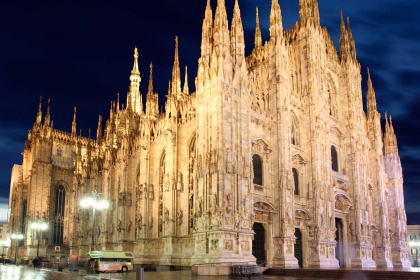 Milan: The Duomo.