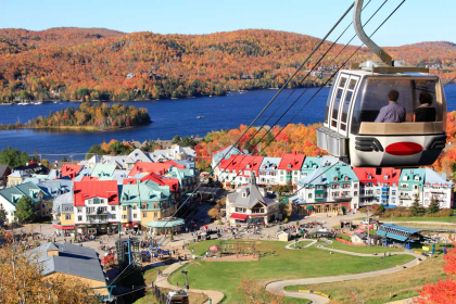 Mont Tremblant: World famous for its ski resort.