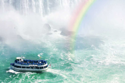 Niagara Falls: The preferred by Americans who celebrate their honeymoon .