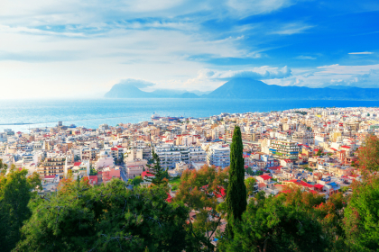 Patras awaits for us on hte Navarino Coast, Greece.