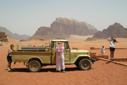 Petra: Excursion to Wadi Rum. 4x4 trip.