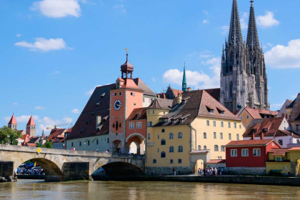 Regensburg: The city of today.