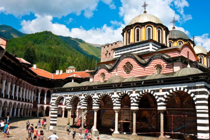 Rila: Monastery.