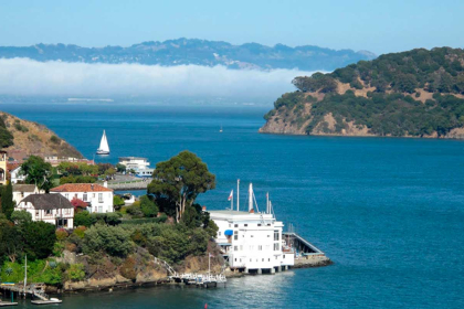 San Francisco: Beautiful scenery in the bay.