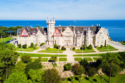 Magdalena Palace, Santander, Spain.