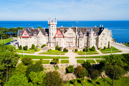 Magdalena Palace, Santander, Spain.