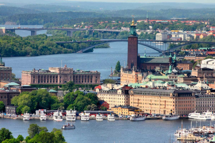 Stockholm: The capital and largest city of Sweden.