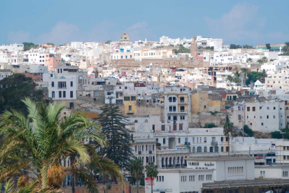 Tangiers: The city of the wind and the sea.