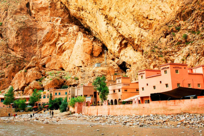 Todra: With impressive views.