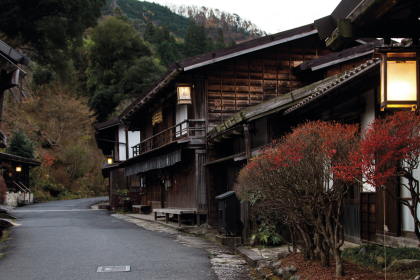 Tsumago: Little wood town, one of the most beautiful of Japan