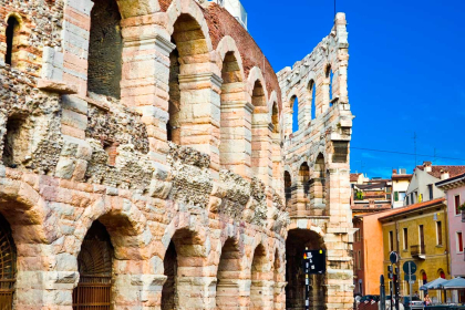 Verona: The Roman circus.